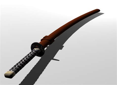 3d model katana|katana 3d model download.